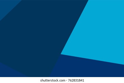 Light BLUE vector modern geometrical background. Abstract template. Geometric pattern in square style with gradient.