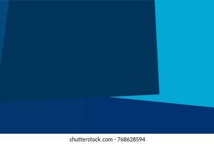 Light BLUE vector modern geometrical background. Abstract template. Geometric pattern in square style with gradient.