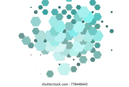 Light BLUE vector modern geometrical abstract background. Texture, brand-new background. Geometric background in Origami style with gradient. 