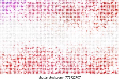 Light BLUE vector modern geometrical background. Abstract template. Geometric pattern in square style with gradient.
