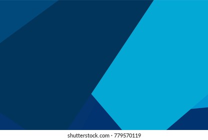 Light BLUE vector modern geometrical background. Abstract template. Geometric pattern in square style with gradient.
