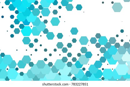 Light BLUE vector modern geometrical abstract background. Texture, brand-new background. Geometric background in Origami style with gradient. 