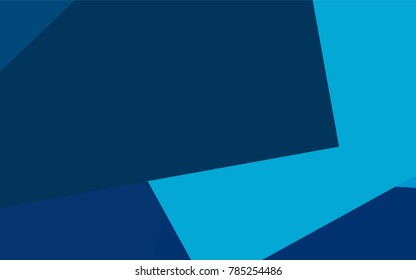 Light BLUE vector modern geometrical background. Abstract template. Geometric pattern in square style with gradient.