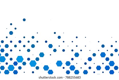Light BLUE vector modern geometrical abstract background. Texture, brand-new background. Geometric background in Origami style with gradient. 