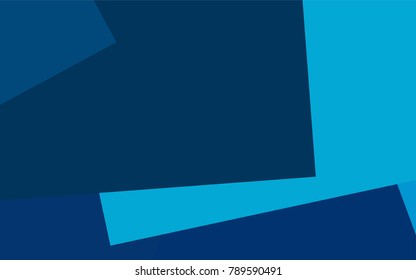 Light BLUE vector modern geometrical background. Abstract template. Geometric pattern in square style with gradient.
