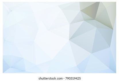 Light BLUE vector modern geometrical abstract background. Texture, new background. Geometric background in Origami style with gradient. 