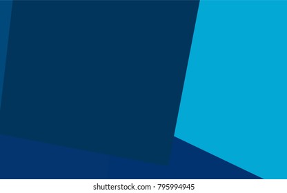 Light BLUE vector modern geometrical background. Abstract template. Geometric pattern in square style with gradient.