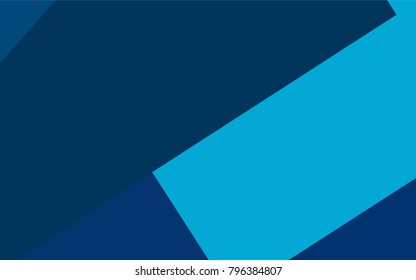 Light BLUE vector modern geometrical background. Abstract template. Geometric pattern in square style with gradient.