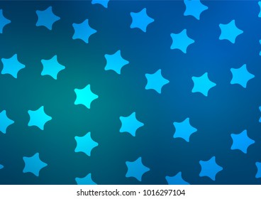 Light BLUE vector natural abstract texture. Doodles on blurred abstract background with gradient. The doodle design can be used for your web site.