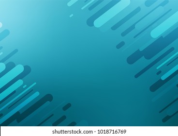 Light BLUE vector natural abstract background. Modern geometrical abstract illustration with doodles. A new texture for your design.