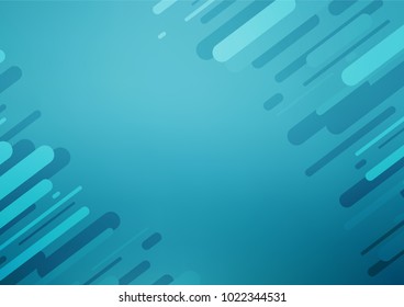 Light BLUE vector natural abstract template. Glitter abstract illustration with doodles and Zen tangles. A completely new template for your business design.