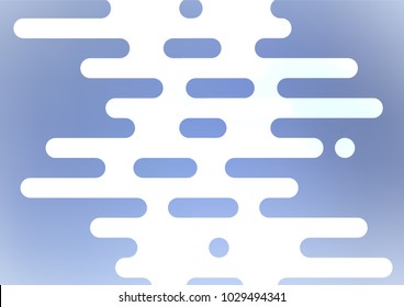 Light BLUE vector natural abstract pattern. Sketchy hand drawn doodles on blurred background. The template can be used as a background for cell phones.