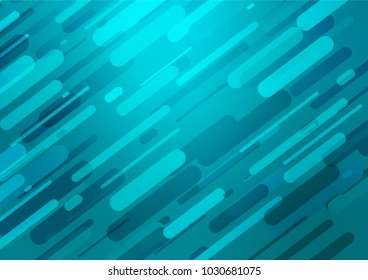 Light BLUE vector natural abstract background. Geometric doodle illustration in Origami style with gradient. The elegant pattern can be used as a part of a brand book.