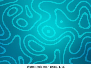 Light BLUE vector natural abstract pattern. Glitter abstract illustration with doodles and Zen tangles. The template can be used as a background for cell phones.