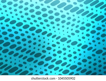 Light BLUE vector natural abstract background. Glitter abstract illustration with doodles and Zen tangles. The textured pattern can be used for website.