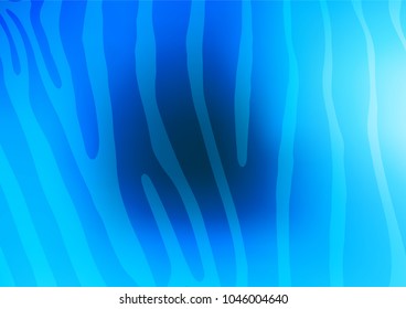 Light BLUE vector natural abstract texture. Decorative shining illustration with doodles on abstract template. A new texture for your design.