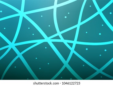 Light BLUE vector natural abstract texture. Doodles on blurred abstract background with gradient. A completely new template for your business design.