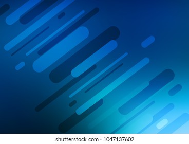 Light BLUE vector natural abstract texture. Doodles on blurred abstract background with gradient. The elegant pattern can be used as a part of a brand book.