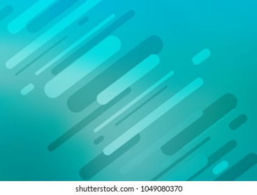 Light BLUE vector natural abstract template. Sketchy hand drawn doodles on blurred background. The pattern can be used for wallpapers and coloring books.