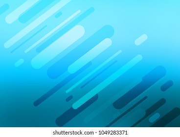 Light BLUE vector natural abstract background. Shining colored illustration with doodles in Zen tangle style. Hand painted design for web, wrapping, wallpaper.