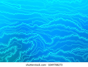 Light BLUE vector natural abstract texture. Colorful illustration in abstract style with doodles and Zen tangles. A new texture for your design.