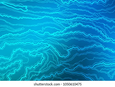 Light BLUE vector natural abstract pattern. Doodles on blurred abstract background with gradient. The pattern can be used for wallpapers and coloring books.