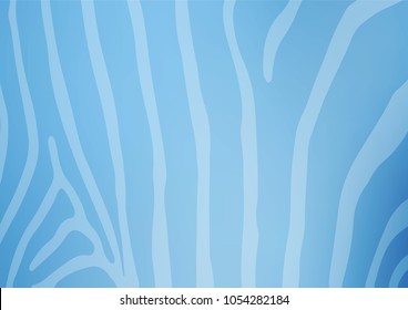 Light BLUE vector natural abstract template. Colorful abstract illustration with lines in Asian style. A completely new template for your business design.