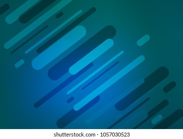 Light BLUE vector natural abstract texture. Doodles on blurred abstract background with gradient. Brand-new design for your business.