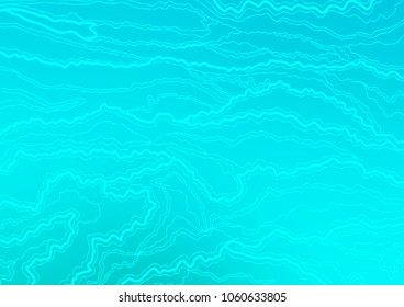 Light BLUE vector natural abstract template. Ethnic elegant natural pattern with gradient. Brand-new design for your business.