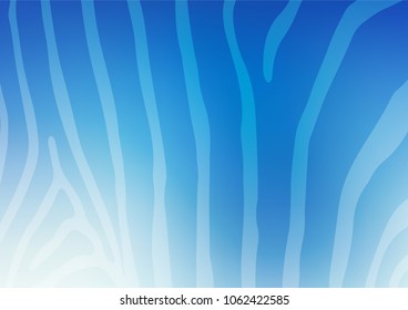Light BLUE vector natural abstract pattern. Blurred decorative design in Indian style with Zen tangles. The completely new template can be used for your brand book.