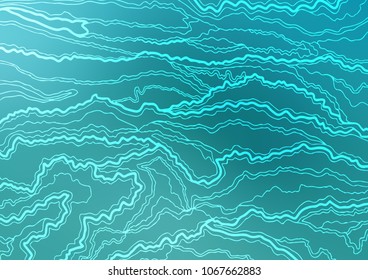 Light BLUE vector natural abstract texture. Geometric doodle illustration in Origami style with gradient. The doodle design can be used for your web site.