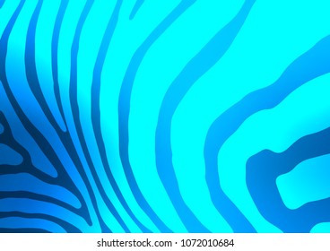 Light BLUE vector natural abstract template. A completely new color illustration in doodle style. Hand painted design for web, wrapping, wallpaper.