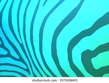 Light BLUE vector natural abstract texture. Geometric doodle illustration in Origami style with gradient. The completely new template can be used for your brand book.