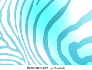 Light BLUE vector natural abstract pattern. Shining colored illustration with doodles in Zen tangle style. Hand painted design for web, wrapping, wallpaper.