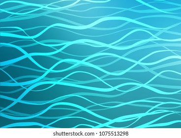 Light BLUE vector natural abstract pattern. Sketchy hand drawn doodles on blurred background. Brand-new style for your business design.