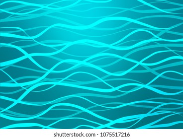 Light BLUE vector natural abstract texture. A completely new color illustration in doodle style. The textured pattern can be used for website.