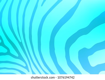 Light BLUE vector natural abstract texture. Glitter abstract illustration with doodles and Zen tangles. Hand painted design for web, leaflet, textile.