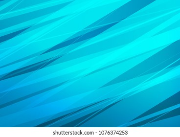 Light BLUE vector natural abstract background. Decorative shining illustration with doodles on abstract template. A completely new design for your business.