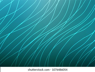 Light BLUE vector natural abstract texture. Sketchy hand drawn doodles on blurred background. Brand-new design for your business.