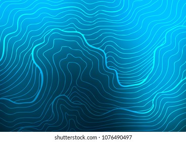 Light BLUE vector natural abstract texture. An elegant bright illustration with lines in Natural style. Hand painted design for web, wrapping, wallpaper.