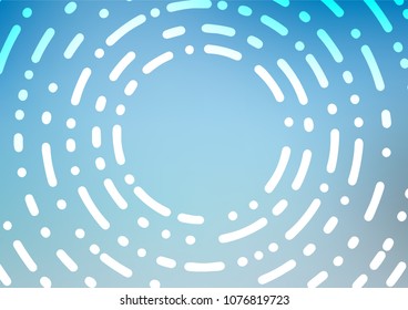 Light BLUE vector natural abstract texture. Sketchy hand drawn doodles on blurred background. Hand painted design for web, leaflet, textile.