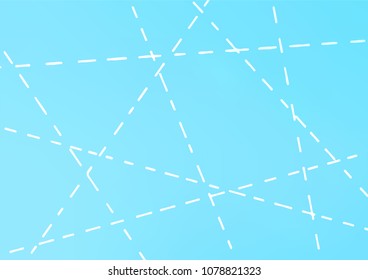 Light BLUE vector natural abstract template. Brand-new colored illustration in blurry style with doodles. The pattern can be used for heads of websites and designs.