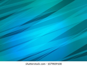 Light BLUE vector natural abstract template. Brand new colored illustration in blurry style with doodles. A completely new design for your business.