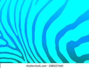 Light BLUE vector natural abstract background. Ethnic elegant natural pattern with gradient. Hand painted design for web, wrapping, wallpaper.
