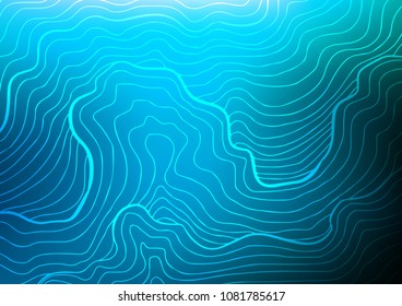 Light BLUE vector natural abstract texture. Creative illustration in blurred style with doodles . A completely new design for your business.