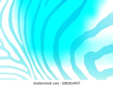 Light BLUE vector natural abstract pattern. Glitter abstract illustration with doodles and Zen tangles. The pattern can be used for wallpapers and coloring books.