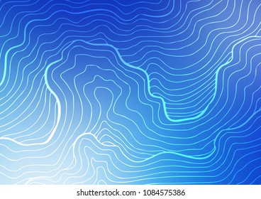 Light BLUE vector natural abstract texture. Brand-new colored illustration in blurry style with doodles. The pattern can be used for coloring books and pages for kids.