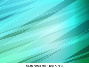 Light BLUE vector natural abstract background. Brand new colored illustration in blurry style with doodles. Brand new style for your business design.