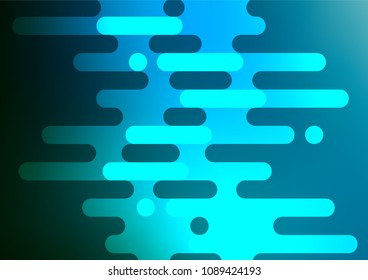 Light BLUE vector natural abstract texture. Sketchy hand drawn doodles on blurred background. A completely new template for your business design.