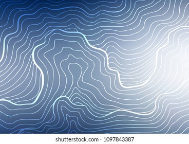 Light BLUE vector natural abstract pattern. Modern geometrical abstract illustration with doodles. The pattern can be used for heads of websites and designs.
